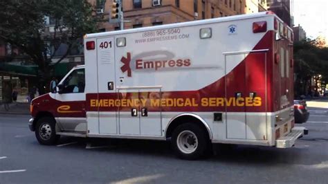 Empress ambulance - Empress provides 9-1-1 emergency medical response to Yonkers with additional mutual aid response to neighboring communities. Additionally, Empress has emergency and non-emergency response contracts throughout Westchester County with districts, hospitals, correctional institutions and private care facilities. Our staff of over 200 personnel is ... 